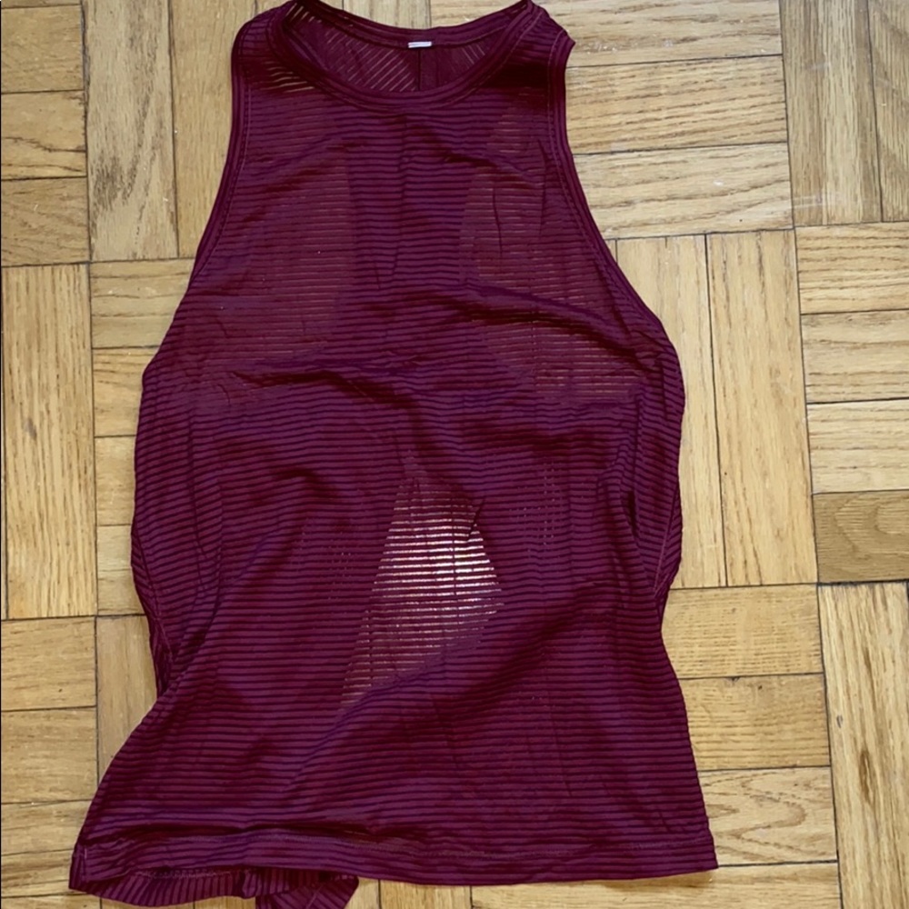 Lululemon tie back tank